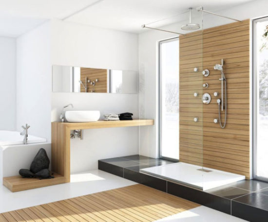 Модные стили интерьера современной ванной комнаты