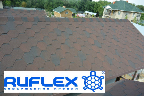 Гибкая черепица Руфлекс