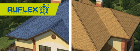 Гибкая черепица Руфлекс