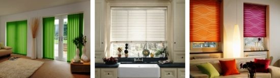 Декорирование окон: шторы и жалюзи