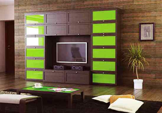 Цветное стекло в интерьере дома