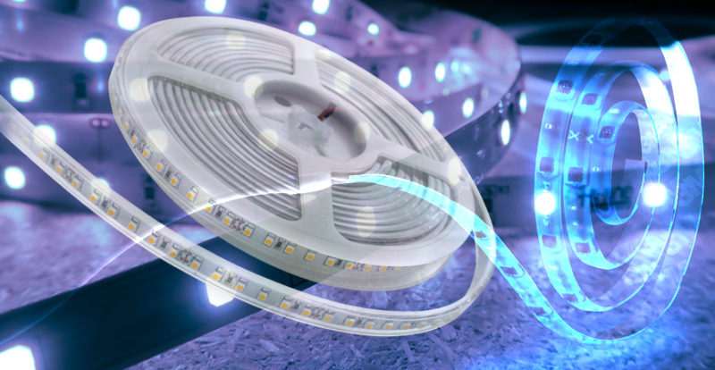 Использование светодиодной ленты для оформления интерьера