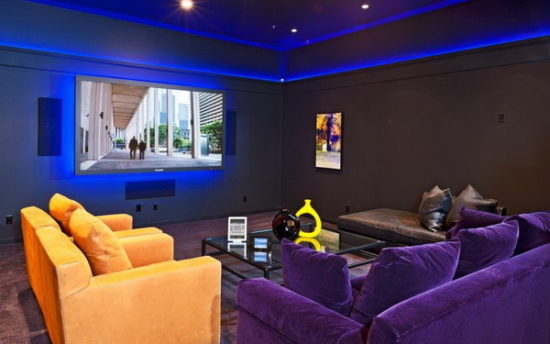 Использование светодиодной ленты для оформления интерьера