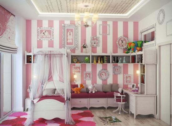 Дизайн детской комнаты для девочки – когда нужно учесть все!