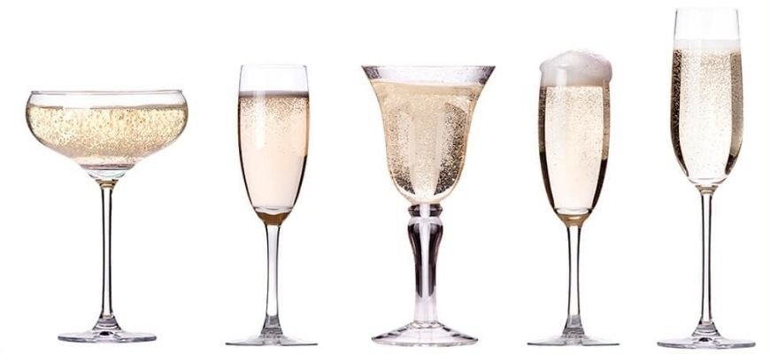 Бокалы для шампанского 