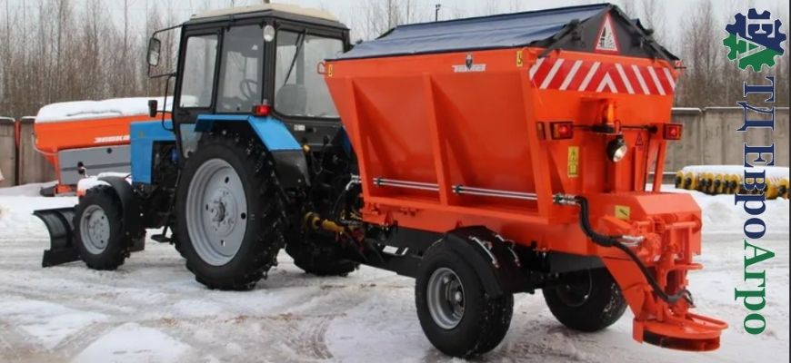 Пескаразбрасыватель ЕвроАгро