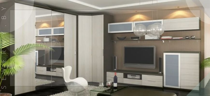 шкафы-купе, стенки, гостиные