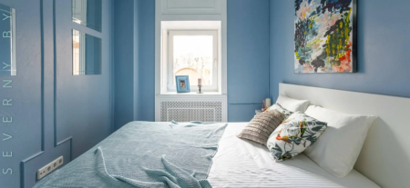 В какие цвета покрасить стены в небольшой комнате: помещение начнет казаться более просторным