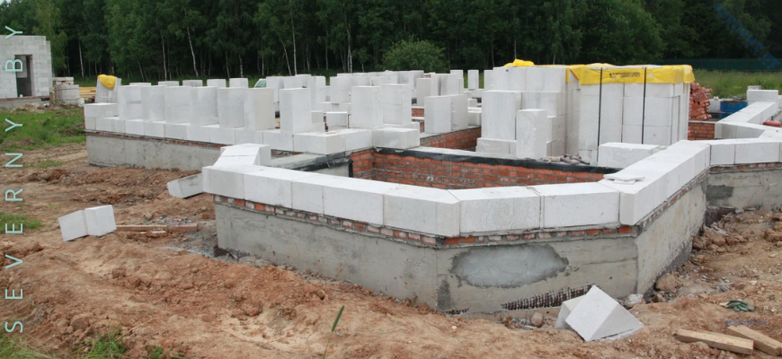 Фундамент для дома из газосиликатных блоков