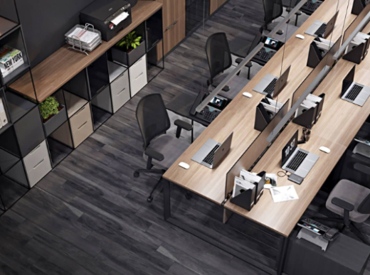 Расстановка мебели в офисе