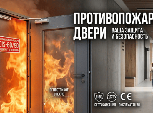 Противопожарная входная дверь защита здания от огня и дыма