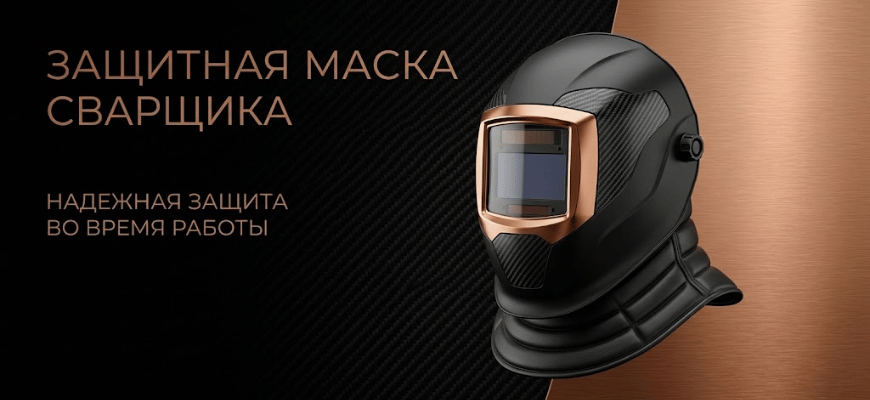 Защитная маска сварщика надежная защита во время работы