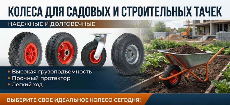 Колеса для тачек