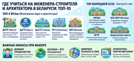 ТОП-10 вузов и колледжей